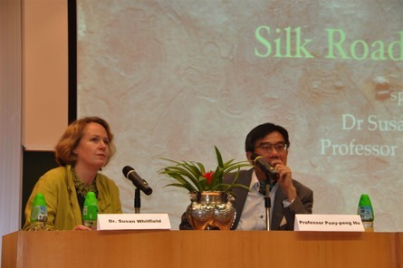 Speakers Dr. Susan Whitfield &amp; Prof. Puay-peng Ho