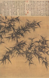 Wen Tong 文同 (1019–1079), Bamboo, ink on silk, c. 1070